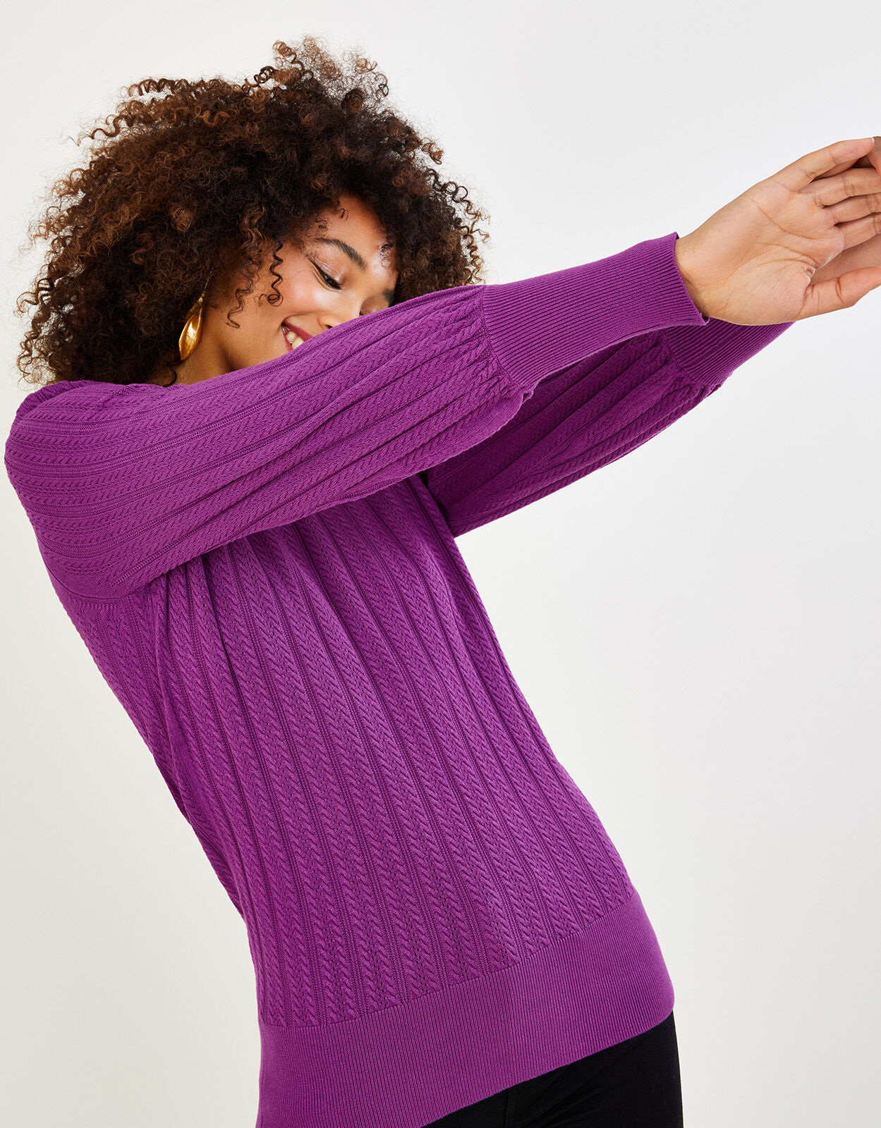 Purple jumpers deals womens