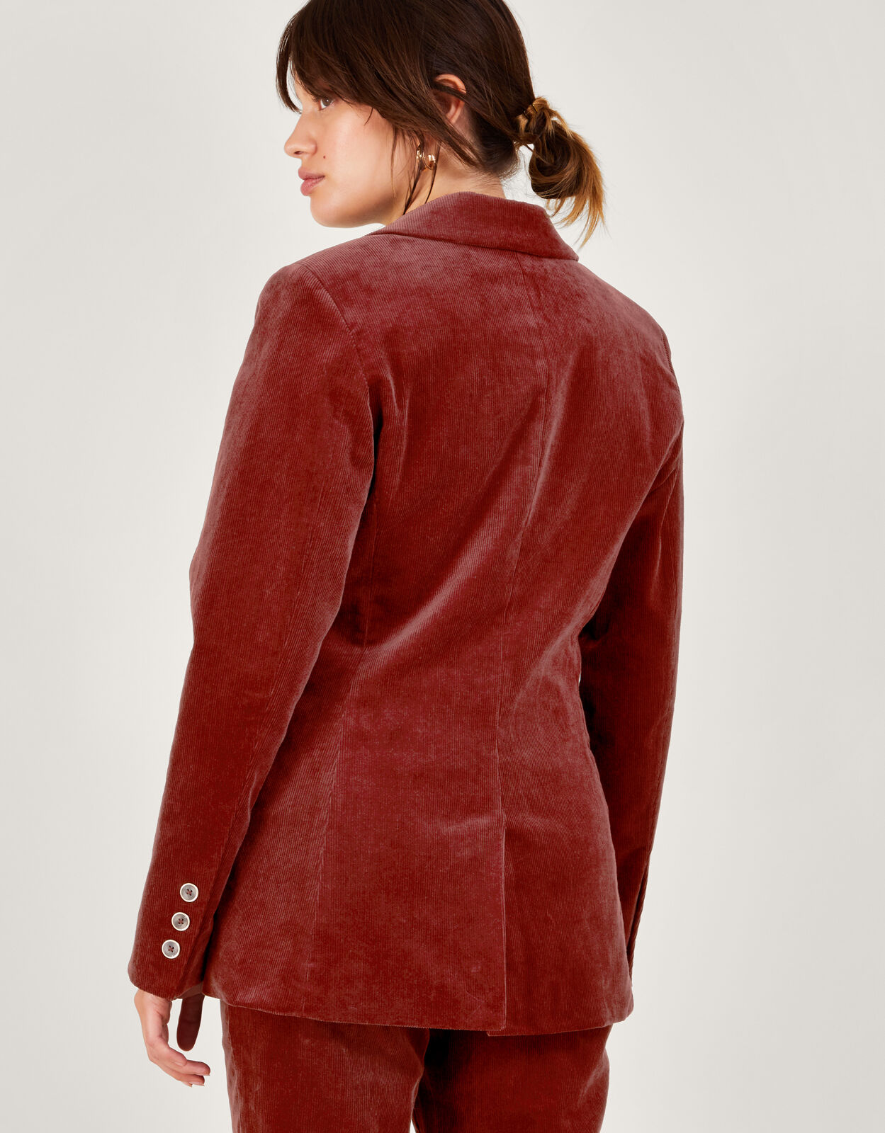 Monsoon red velvet sales jacket