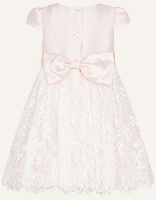 Baby Lace Skirt Bridesmaid Dress, Pink (PINK), large