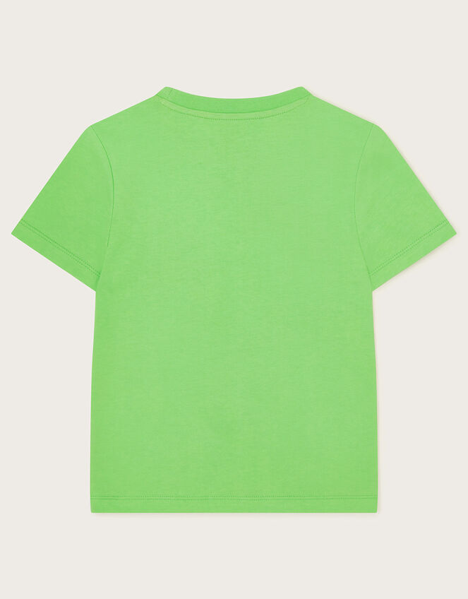 Dinosaur Surf T-Shirt, Green (GREEN), large