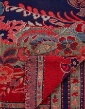 Paisley Jacquard Blanket Scarf, , large