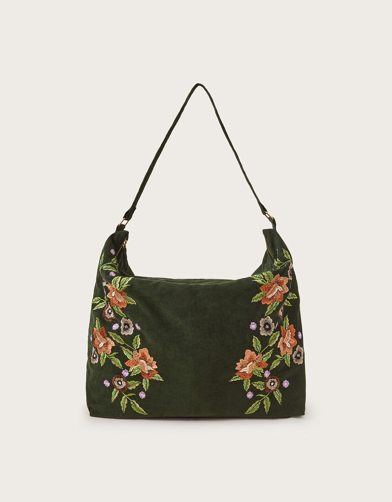Embroidered shoulder bag shop