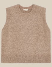 East Genet Mohair Knitted Tank, Mink (MINK), large