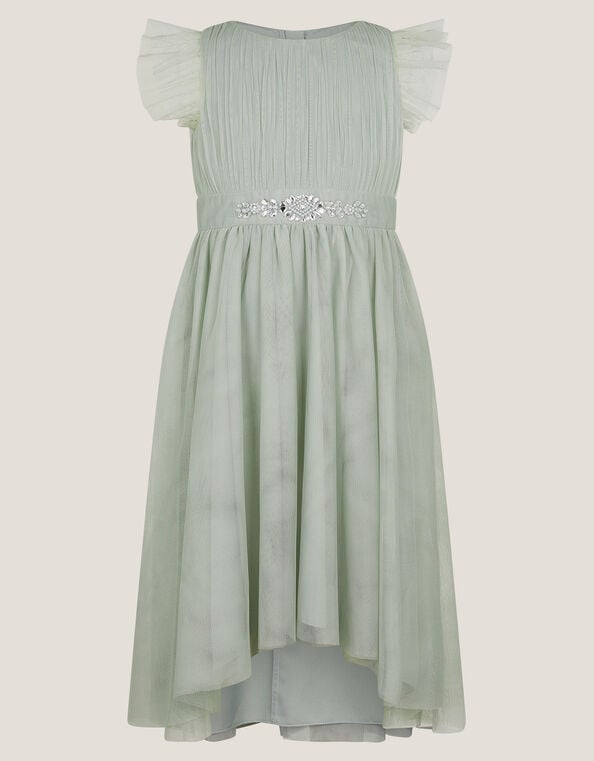 Penelope Belt Dress, Green (SAGE), large