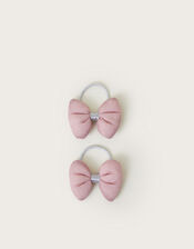2-Pack Puffy Bow Hair Bands, , large
