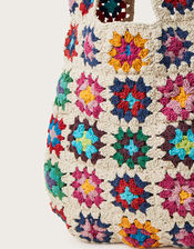 Crochet Shopper Bag, , large