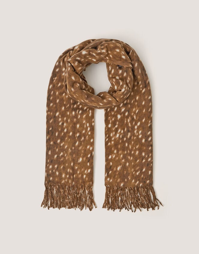 Bea Bambi Print Scarf, , large