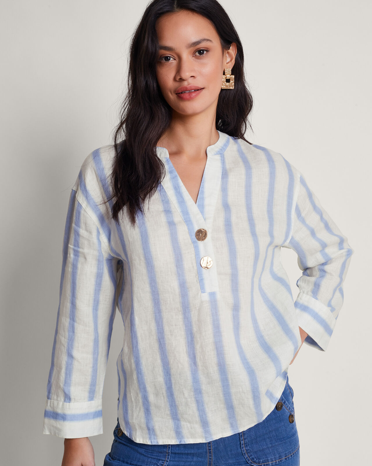 Monsoon linen top outlet