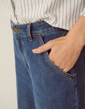 Jojo Wide Leg Jeans, Blue (MID AUTHENTIC BLUE), large