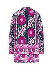 East Print Quilted Jacket , Multi (MULTI), large