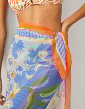 Helena Floral Print Sarong, , large