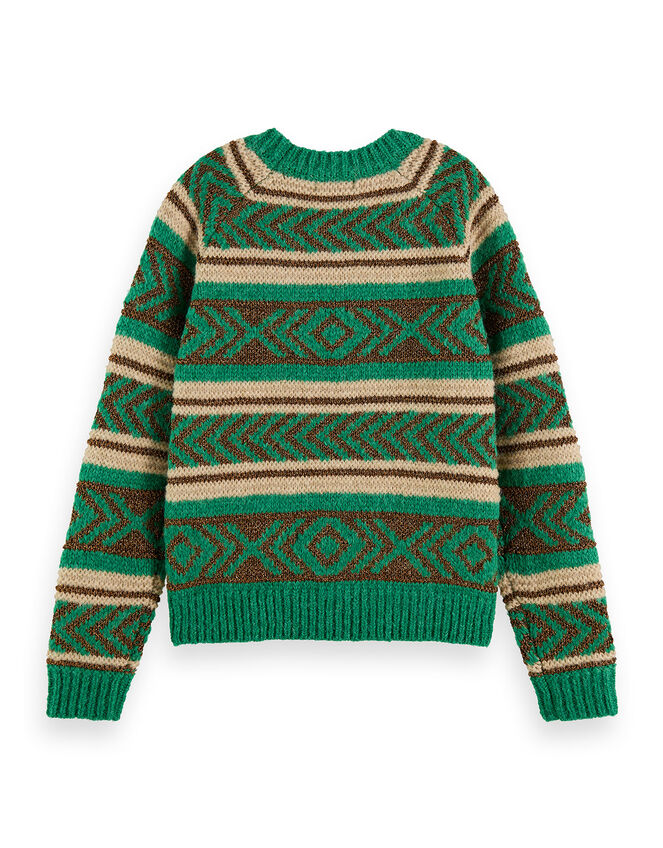 Scotch and soda fair isle sweater hotsell