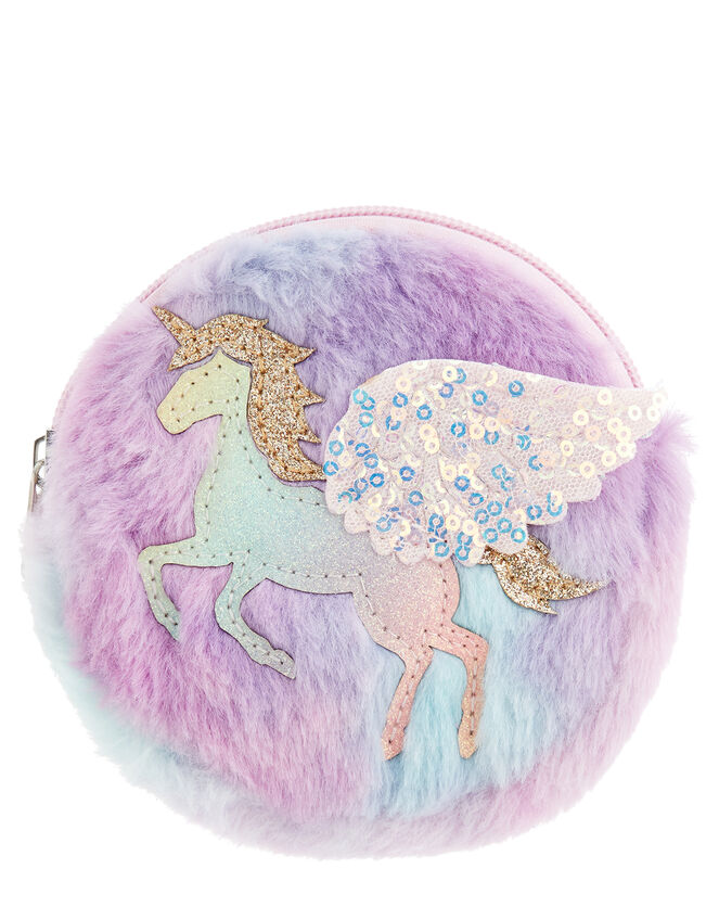 Rainbow Unicorn Purse, , large