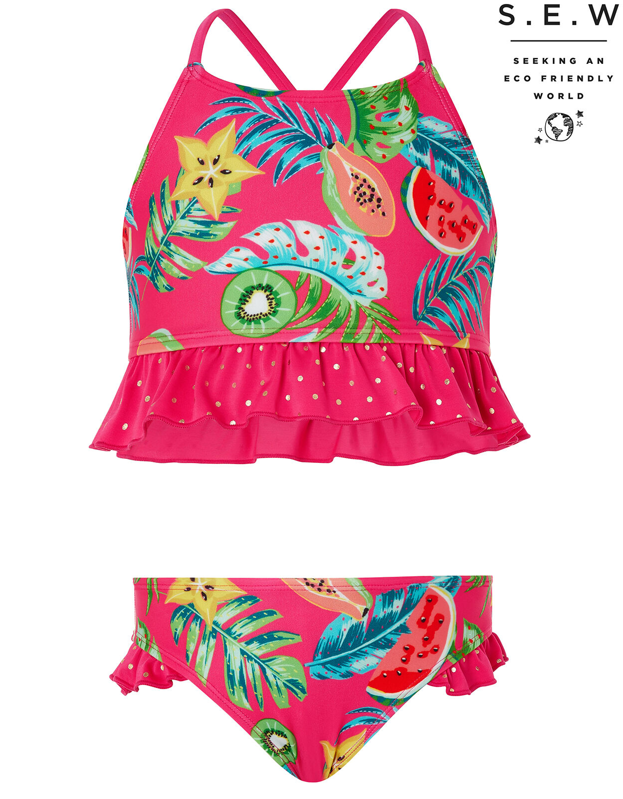 Inna Fruit Print Bikini with Recycled Polyester