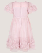 Remi Rose Appliqu&eacute; Glitter Party Dress, Pink (PINK), large