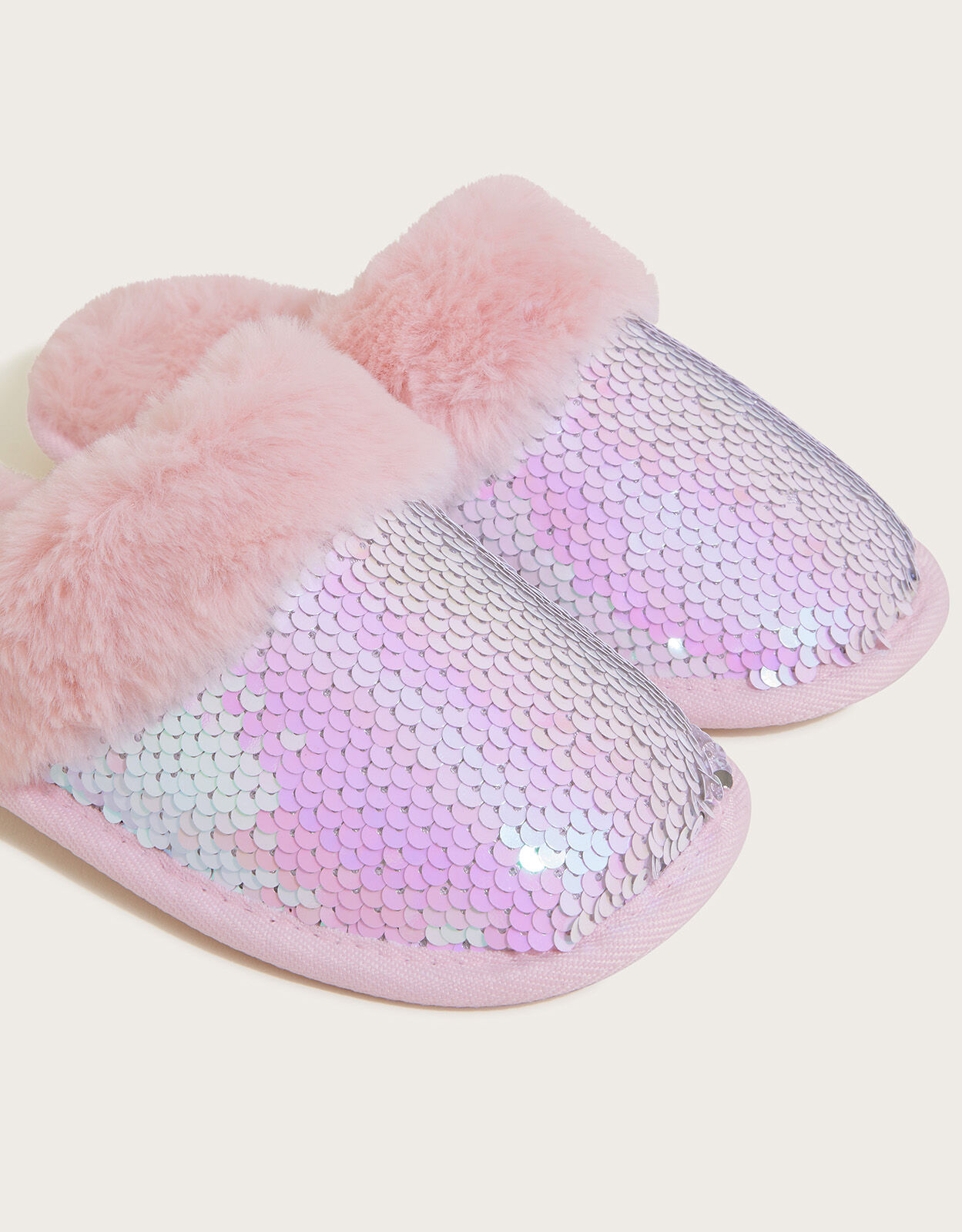 Pink cheap sparkly slippers