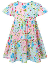 Baby Hester Floral Dress, Pink (PINK), large