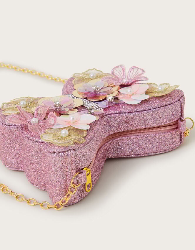 Bella Embellished Butterfly Bag, , large