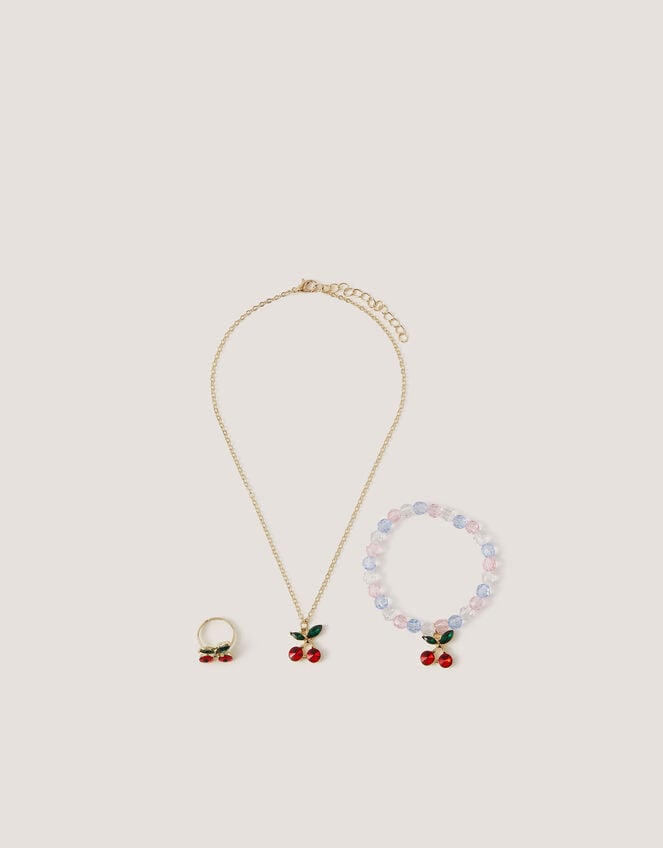 Cherry Jewellery Gift Box Set, , large