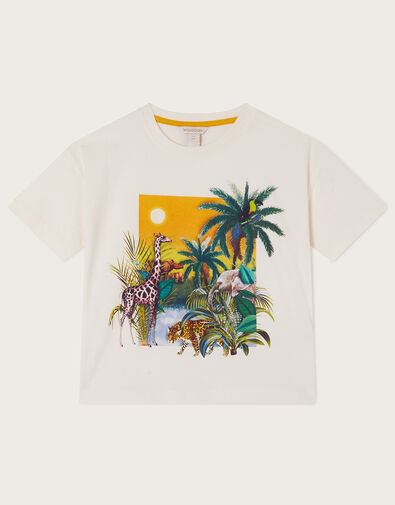 Safari Print T-Shirt Multi, Multi (MULTI), large