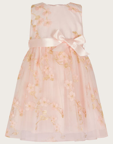 Baby Blossom Flower Lace Dress, Pink (PINK), large