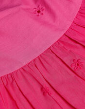 Broderie Layered Dress, Pink (PINK), large
