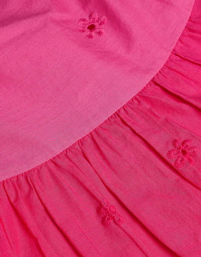 Broderie Layered Dress, Pink (PINK), large
