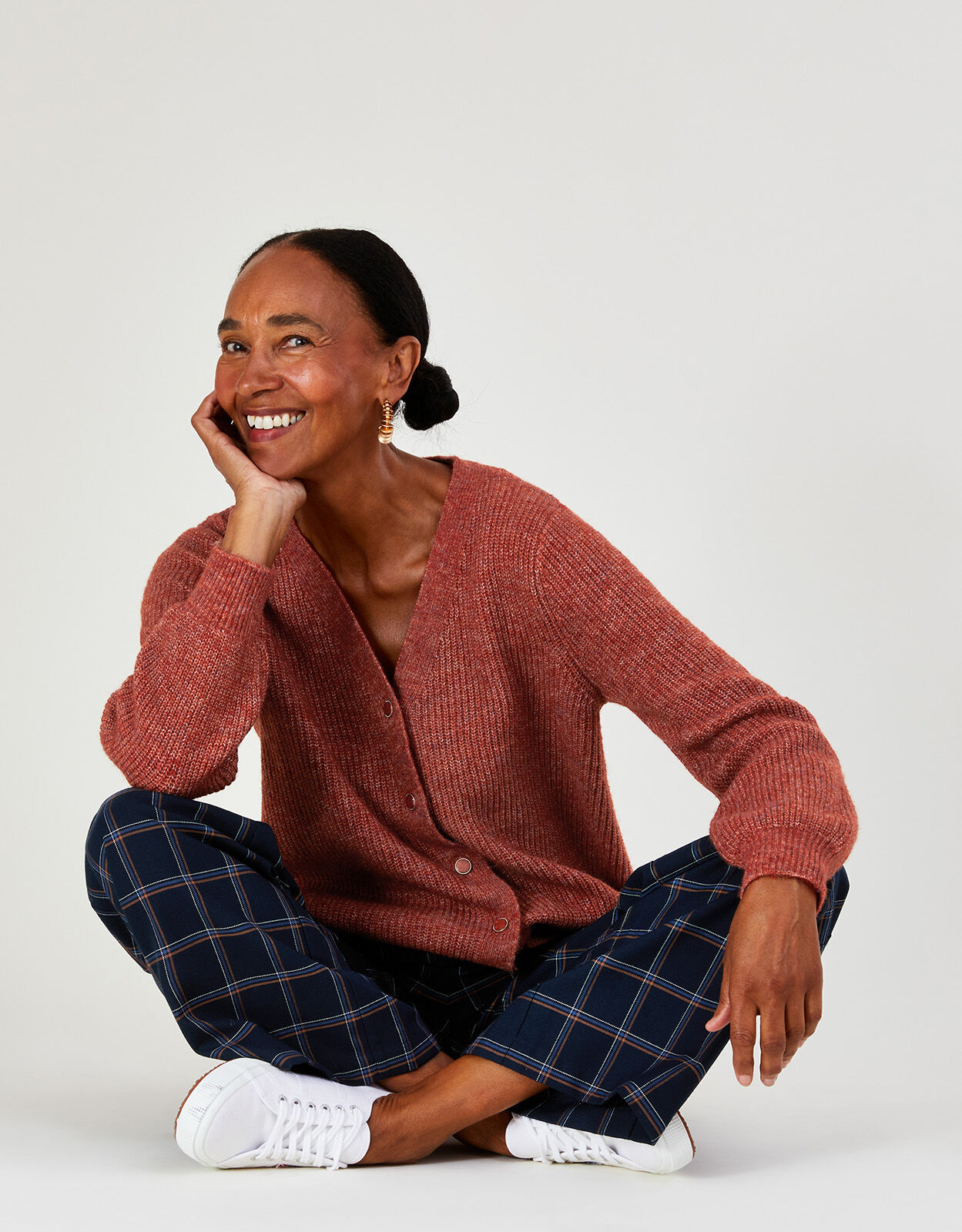 Rust cardigan next hotsell