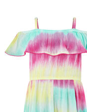Thaia Tie-Dye Hanky Hem Dress, Multi (MULTI), large