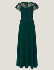 Monica Lace Bridesmaid Dress, Green (GREEN), large
