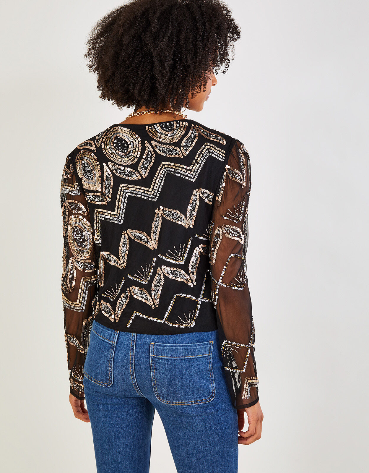 Monsoon embellished jacket new arrivals