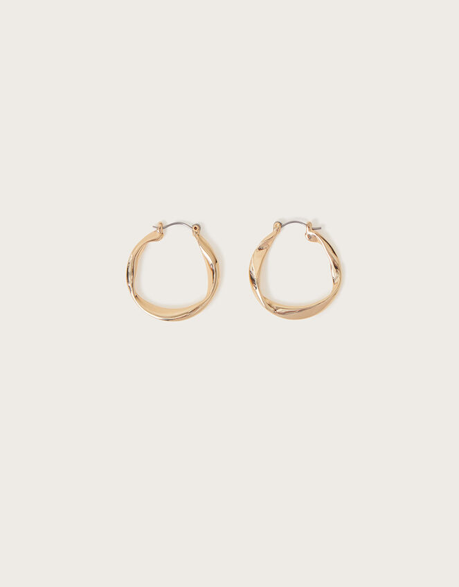 Twist Hoop Earrings, , large