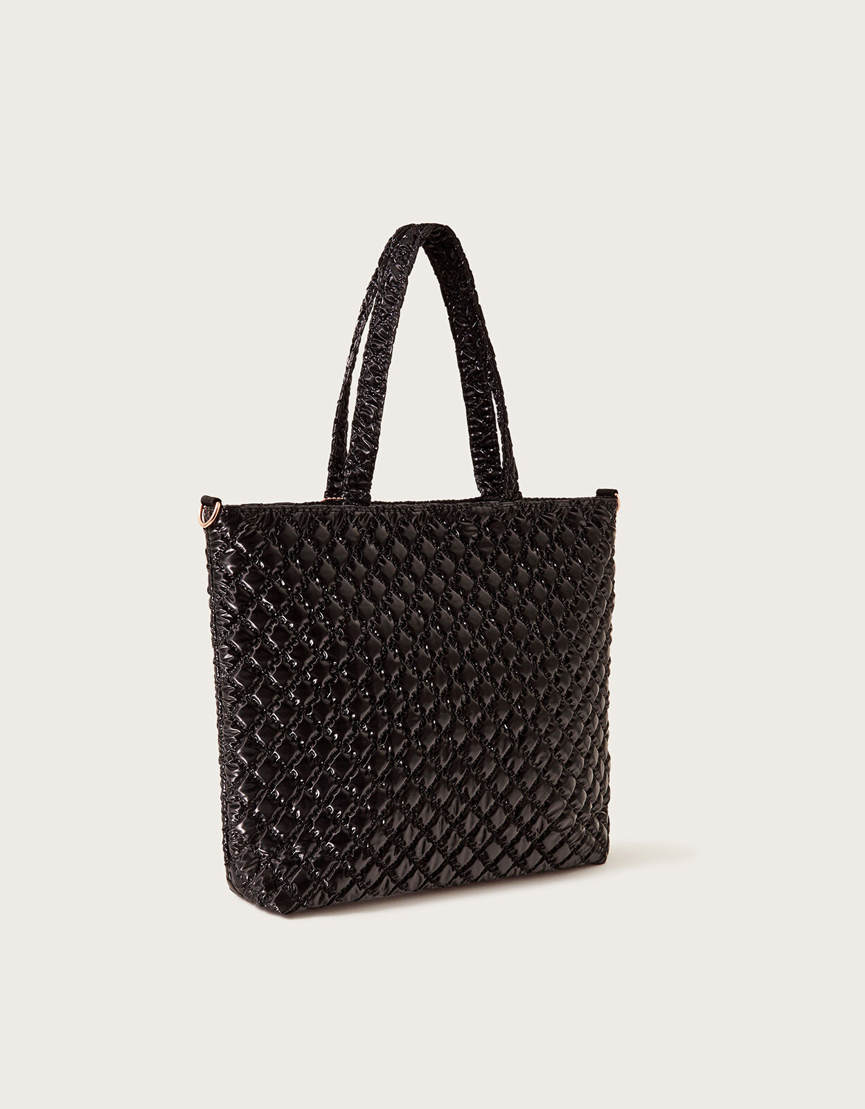 Quilted tote best sale