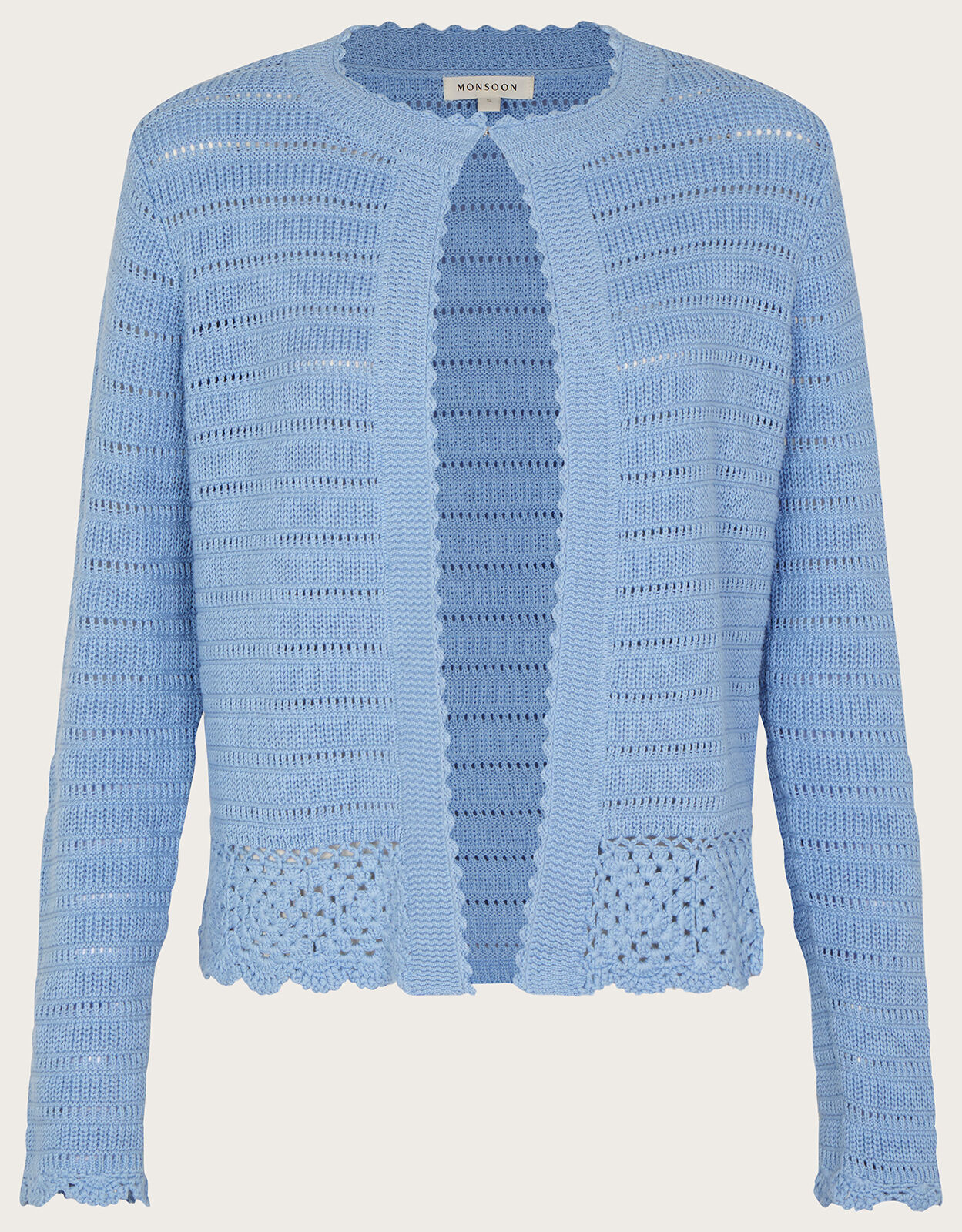 Monsoon blue cardigan hotsell