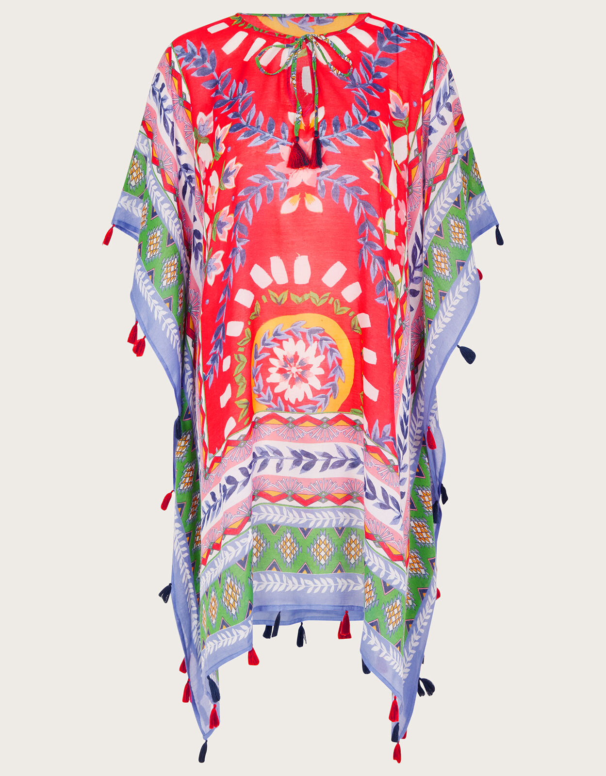 Mexicana Print Kaftan Accessories Monsoon ROI