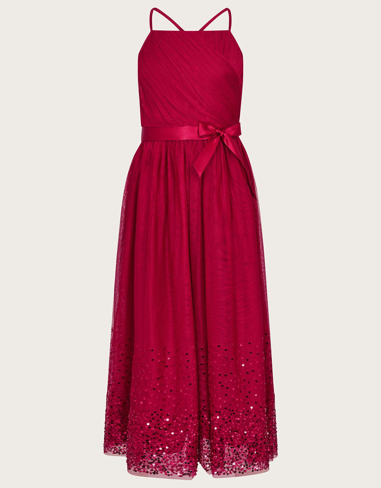Monsoon red hot sale sequin dress