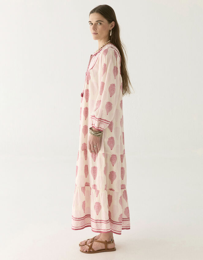 Maison Hotel Layla Print Midi Dress, Pink (PINK), large