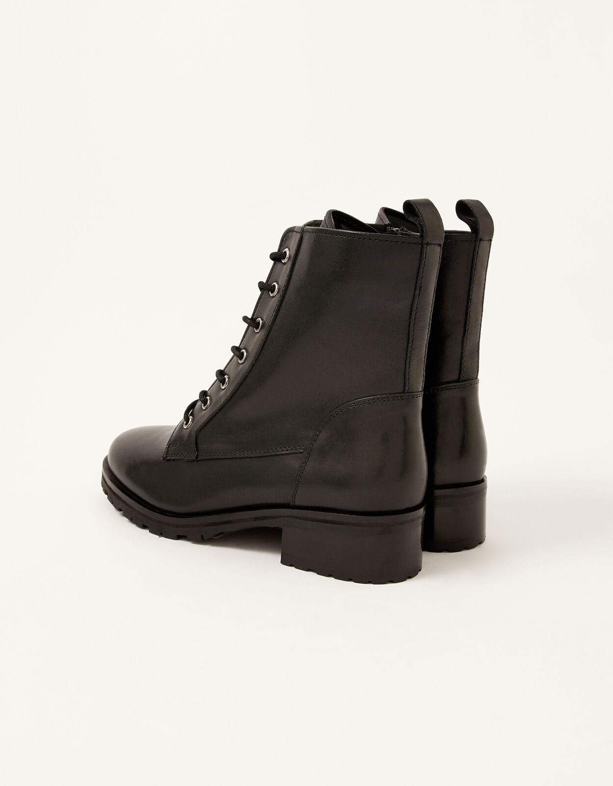 Flat lace hotsell up biker boots