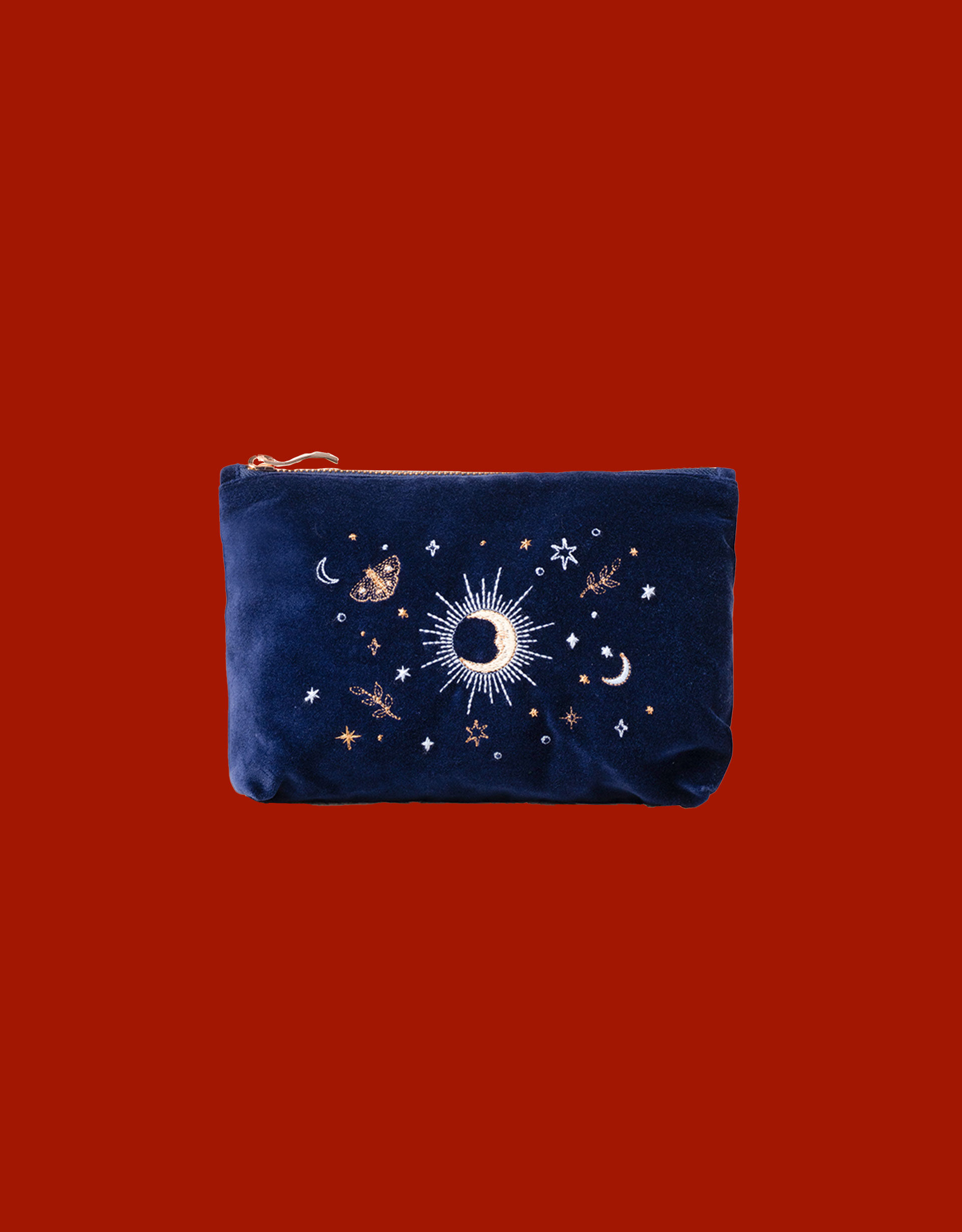 Elizabeth Scarlett Boho Mysticism Mini Velvet Pouch