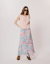 Moliin Ditte Embroidered Vest Top, Pink (PINK), large