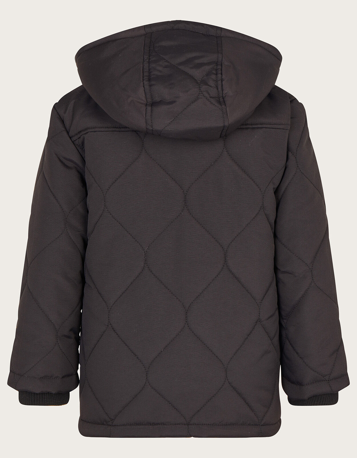 Long black borg coat hotsell