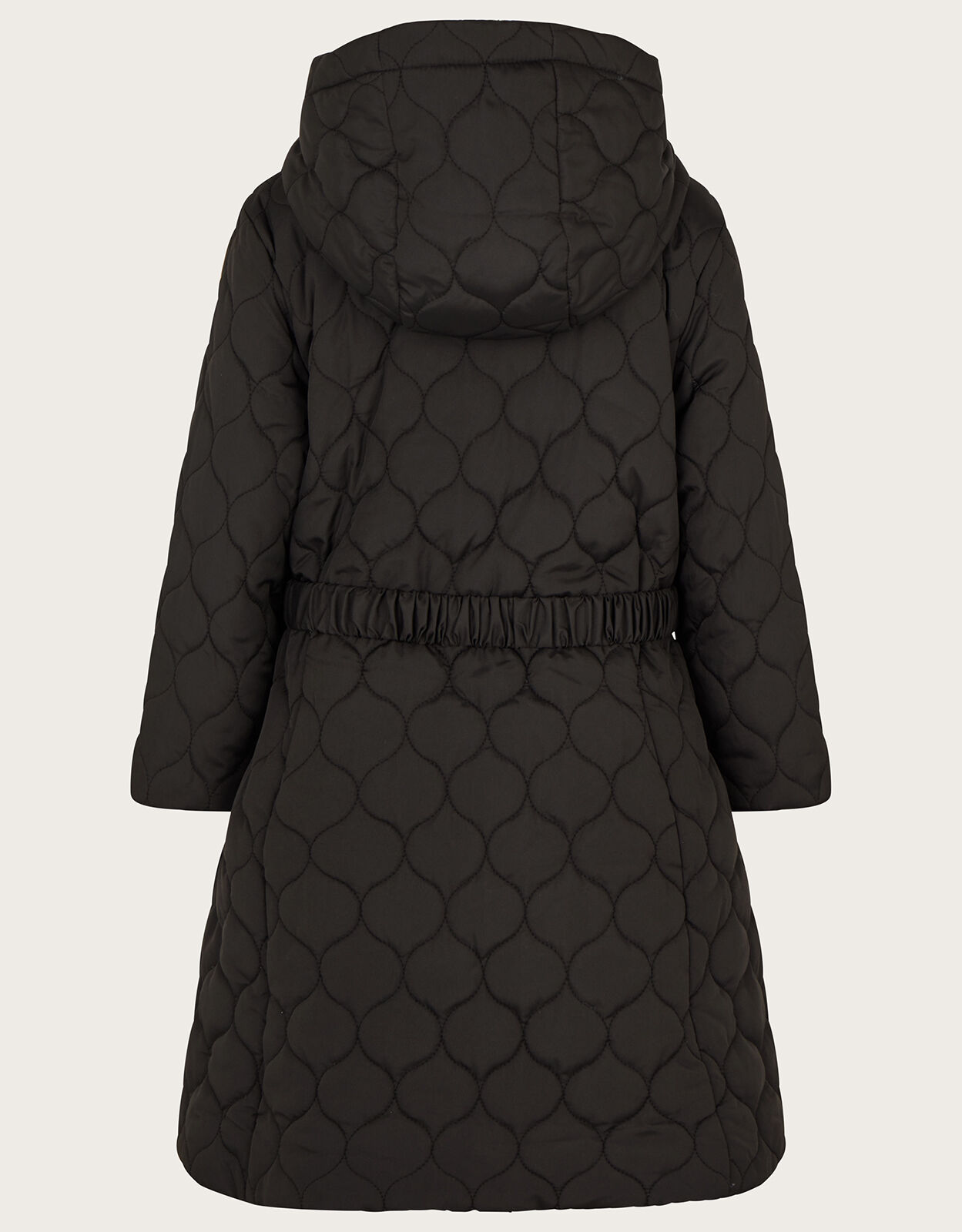Belted longline jacket discount