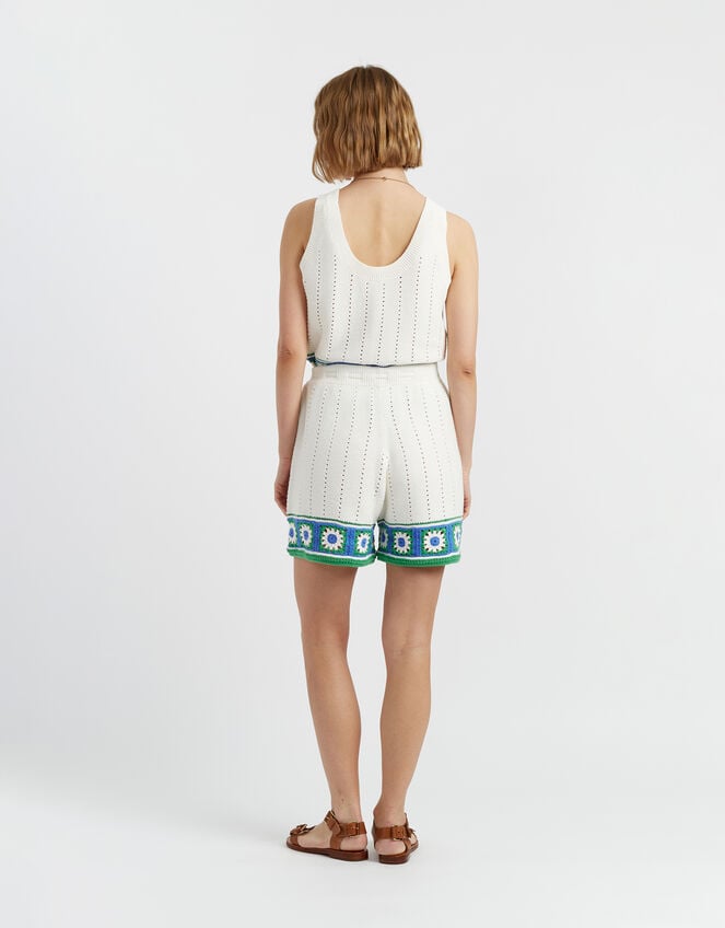 Chinti & Parker Hand Crochet Shorts , Multi (MULTI), large