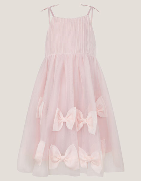 Irene Bow Tulle Party Dress, Pink (PINK), large