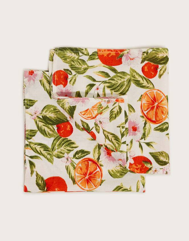 Fruit Print Napkin Twinset, , large