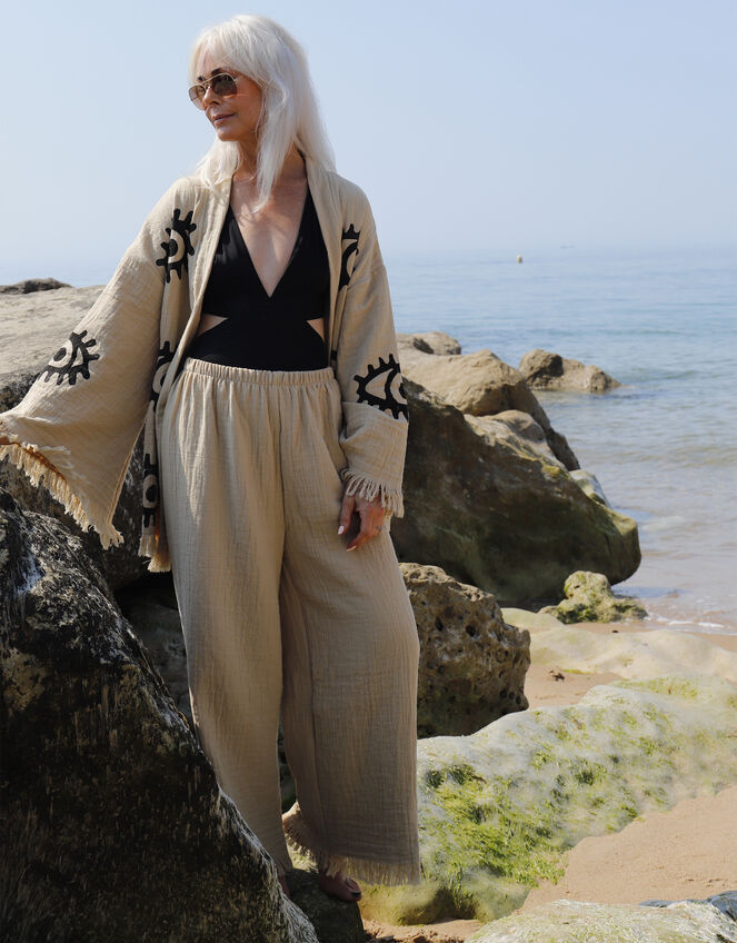 Meraki Beach Eye Kimono Two-Piece, , large