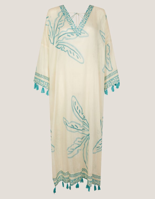 Pam Palm Print Kaftan, , large