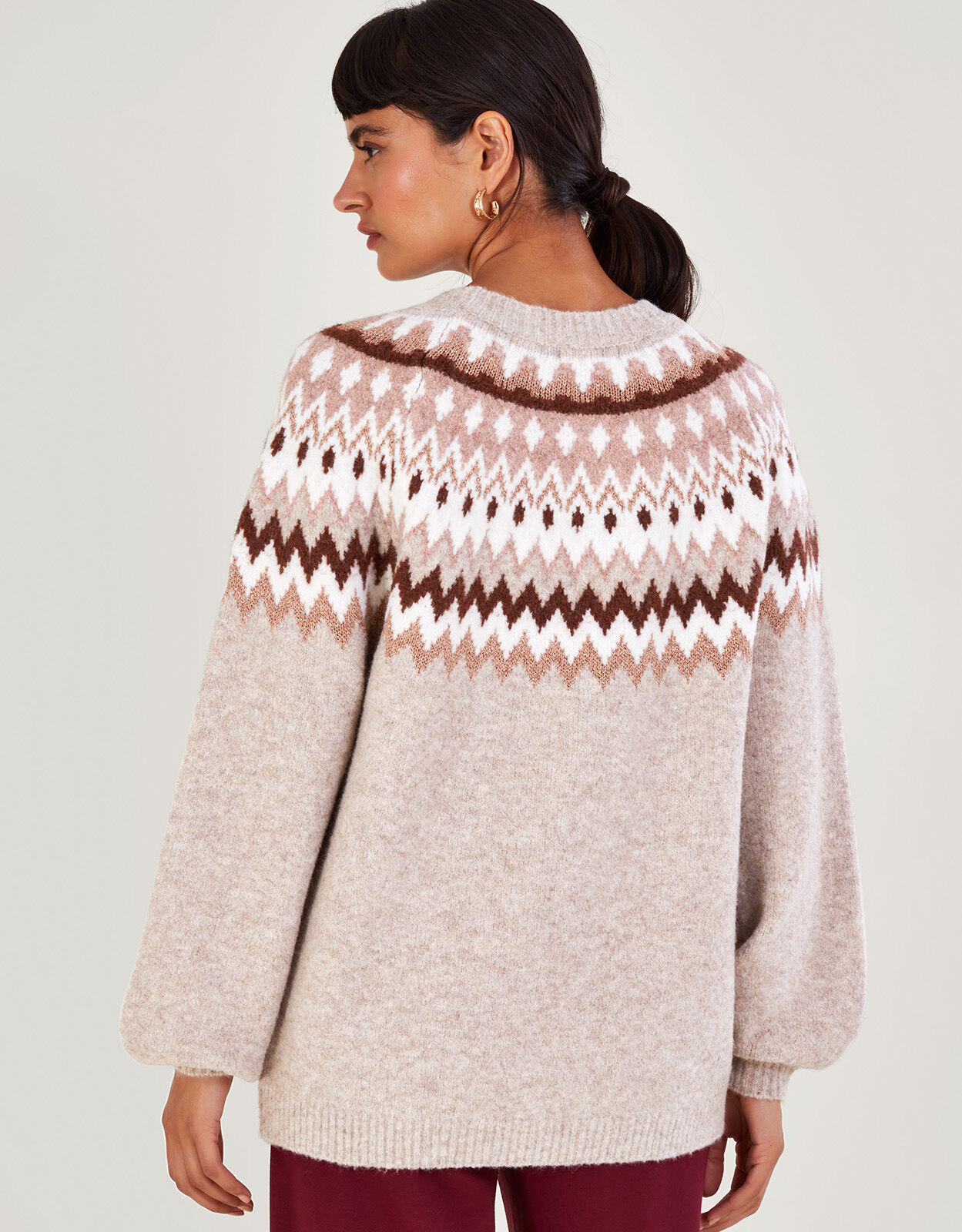 Fair isle pull outlet