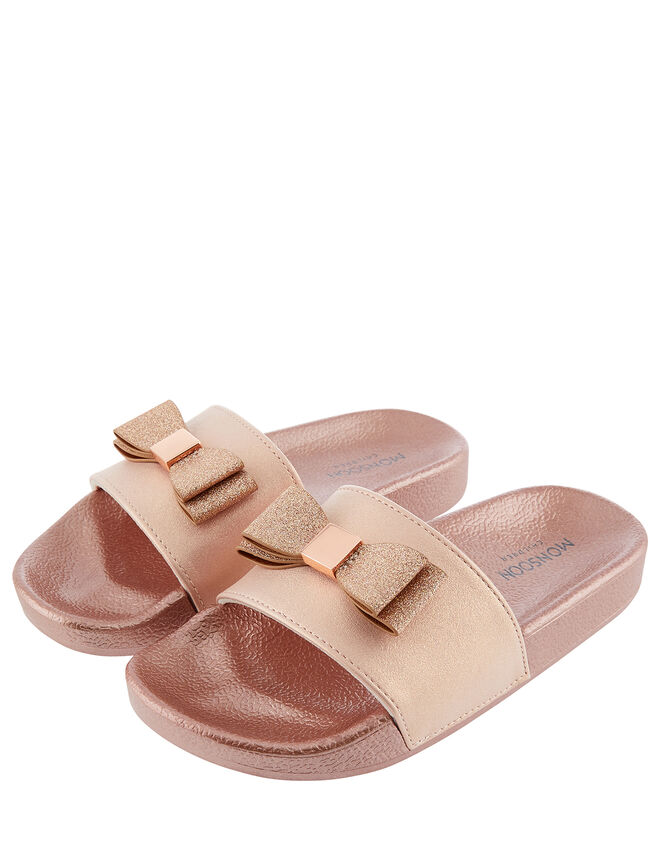 rose gold ted baker sliders