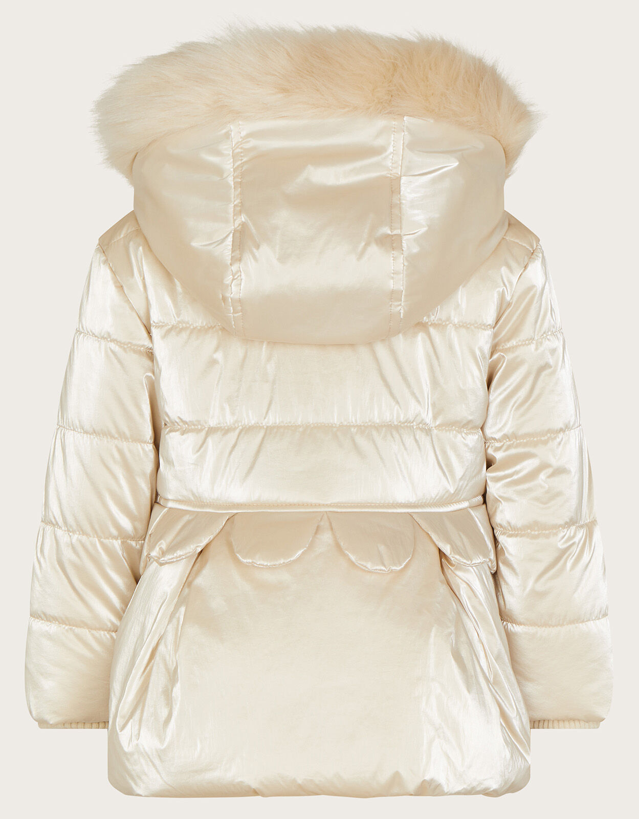 Girls peplum coat discount